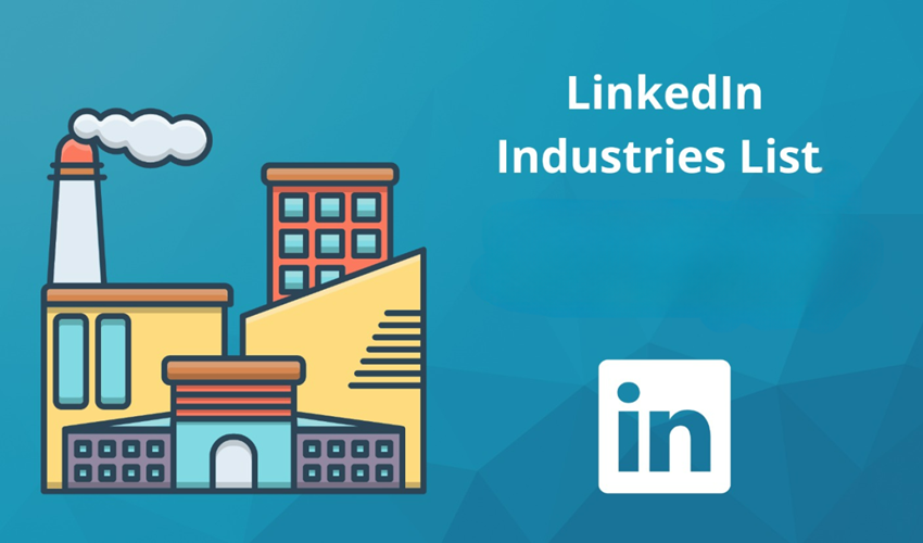 LinkedIn Industry List